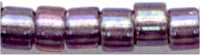 DB-1760   Sparkling Lined Smoky Amethyst AB   11° Delica (04gm Tube)