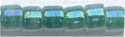 DB-1768   Forest Green Lined Opal AB   11° Delica (04gm Tube)