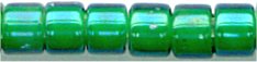 DB-1788   White Lined Emerald AB   11° Delica (04gm Tube)