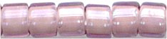 DB-1791   White Lined Smoky Amethyst AB   11° Delica (04gm Tube)