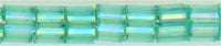 DB-1869   Silk Inside Dyed Aqua Green AB   11° Delica cylinder (04gm Tube)