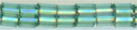 DB-1870   Silk Inside Dyed Emerald AB   11° Delica cylinder (10gm Fliptop)