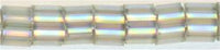 DB-1877   Silk Inside Dyed Pewter AB   11° Delica cylinder (04gm Tube)