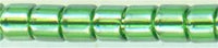 DB-1889   Transparent Green Luster   11° Delica cylinder (04gm Tube)
