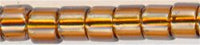 DB-1891   Transparent Dark Topaz Luster   11° Delica cylinder (04gm Tube)