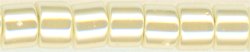 DB-1900   Crystal Ivory Ceylon   11° Delica cylinder (04gm Tube)
