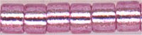 DB-2153     Duracoat Silverlined Dyed Pink Parfait   11° Delica (10gm Fliptop)