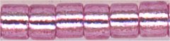 DB-2153     Duracoat Silverlined Dyed Pink Parfait   11° Delica (10gm Fliptop)