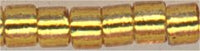 DB-2157     Duracoat Silverlined Dyed Yellow Gold   11° Delica04gm Tube