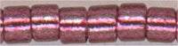 DB-2161     Duracoat Silverlined Dyed Petunia   11° Delica (10gm Fliptop)