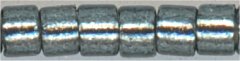 DB-2166     Duracoat Silverlined Dyed Light Blue Steel   11° Delica (10gm Fliptop)