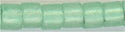 DB-2188     Duracoat Semifrosted Silverlined Dyed Spearmint   11° Delica04gm Tube