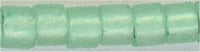 DB-2188     Duracoat Semifrosted Silverlined Dyed Spearmint   11° Delica (10gm Fliptop)