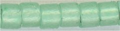 DB-2188     Duracoat Semifrosted Silverlined Dyed Spearmint   11° Delica (10gm Fliptop)