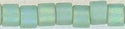 DB-2313   Matte Glazed Opaque Sea Opal AB   11° Delica cylinder (04gm Tube)