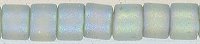 DB-2320   Matte Glazed Opaque Cadet Gray AB   11° Delica cylinder (04gm Tube)