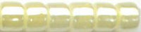 DB-0233  Lined Crystal Yellow Luster   11° Delica (04gm Tube)