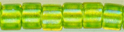 DB-2376   Inside Dyed Chartreuse  11° Delica cylinder (04gm Tube)