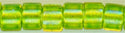 DB-2376   Inside Dyed Chartreuse  11° Delica cylinder (10gm Fliptop)