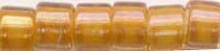 DB-0272  Lined Topaz Yellow AB   11° Delica (10gm Fliptop)