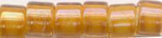 DB-0272  Lined Topaz Yellow AB   11° Delica (04gm Tube)