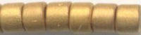DB-0331  Matte Metallic Yellow Gold 22kt   11° Delica (04gm Tube)