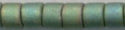 DB-0373  Matte Metallic Leaf Green   11° Delica (10gm Fliptop)