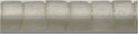 DB-0383  Matte Transparent Oyster   11° Delica (04gm Tube)
