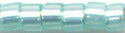 DB-0626  Silver Lined Pale Light Mint   11° Delica (10gm Fliptop)