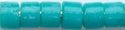 DB-0658  Dyed Opaque Turquoise Green   11° Delica (04gm Tube)