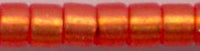 DB-0682  Semi Matte Silver Lined Orange   11° Delica (04gm Tube)