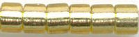 DB-0686  Semi Matte Silver Lined Jonquil   11° Delica (10gm Fliptop)