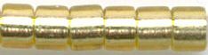 DB-0686  Semi Matte Silver Lined Jonquil   11° Delica (10gm Fliptop)
