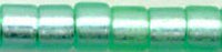 DB-0691  Semi Matte Silver Lined Mint Green   11° Delica (04gm Tube)