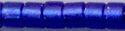 DB-0696  Semi Matte Silver Lined   11° Delica (10gm Fliptop)