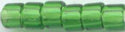 DB-0705  Transparent Lime   11° Delica (10gm Fliptop)