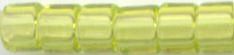 DB-0712  Transparent Light Neon Green   11° Delica (10gm Fliptop)