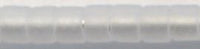 DB-0741  Matte Transparent Crystal   11° Delica (04gm Tube)