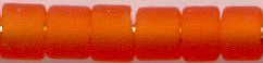 DB-0744  Matte Transparent Orange   11° Delica (04gm Tube)