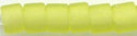 DB-0766  Matte Transparent Neon Green   11° Delica (04gm Tube)