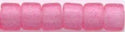 DB-0780  Dyed Matte Transparent Candy Pink   11° Delica (04gm Tube)