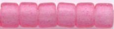 DB-0780  Dyed Matte Transparent Candy Pink   11° Delica (04gm Tube)