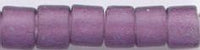 DB-0782  Dyed Matte Transparent Purple   11° Delica (10gm Fliptop)