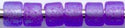 DB-0783  Dyed Matte Transparent Violet   11° Delica (04gm Tube)