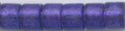 DB-0785  Dyed Matte Transparent Dark Purple   11° Delica (10gm Fliptop)