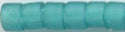 DB-0786  Dyed Matte Transparent Turquoise   11° Delica (04gm Tube)