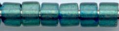 DB-0788  Dyed Matte Transparent Teal   11° Delica (04gm Tube)