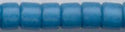 DB-0798  Dyed Matte Opaque Med Blue   11° Delica (10gm Fliptop)
