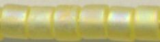 DB-0854  Matte Transparent Lemondrop AB   11° Delica (04gm Tube)