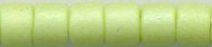 DB-0876  Matte Opaque Neon Green AB   11° Delica (04gm Tube)